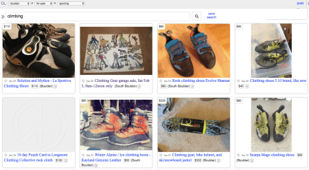 How Much Does Climbing Gear Cost Used