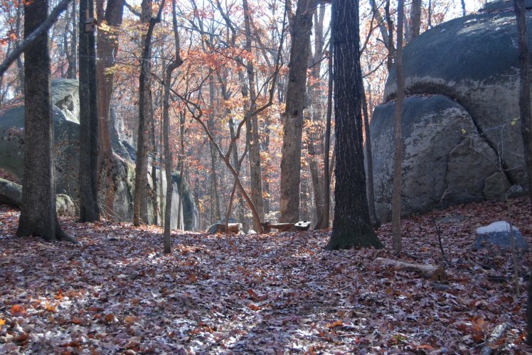 Boat Rock Atlanta Bouldering